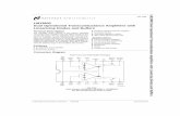 LM13600 Dual Operational Transconductance Amplifiers · PDF fileDual Operational Transconductance Amplifiers with Linearizing Diodes ... LM13600 Dual Operational Transconductance Amplifiers