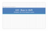 I2C Bus in AVR - Sharifce.sharif.edu/courses/93-94/2/ce513-1/resources/root/Slides/Micro... · University of Tehran 3 Serial ports in AVR • USART: and old and widely used standard