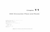 Chapter SOC Encounter Place and Route - School of …elb/cadbook/color-figs/Chapter11-Encounter.pdf · 196 CHAPTER 11: SOC Encounter Place and Route module counter ( clk, clr, load,