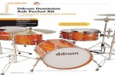This Dominion Ash Pocket kit features ddrum's · PDF fileMODERN DRUMMER MAY 2008 This Dominion Ash Pocket kit features ddrum's Anaheim Orange stain, which lets the highly figured ash