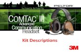 Peltor Comtac™ ACH Single Comm Kit, Coyote Tanmultimedia.3m.com/mws/media/1026571O/peltortm... · NSN: 5965 -01-572-7829 . ... Peltor COMTAC IV Hybrid Single COMM Kit, Coyote Brown