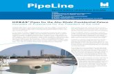 PipeLine - HOBAS GRP Pipe · PDF fileinstallation method called pipe jacking, that requires no open trench to install a pipeline, HOBAS Products were utilized in Iraq. In Baghdad,