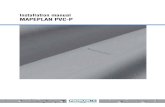 Installation manual MapeplaN pVC-p - · PDF fileInstallation manual MapeplaN pVC-p. 2 The technical details and recommendations contained in this manual are based on our knowledge