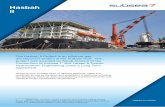 Hasbah II - · PDF fileHasbah II, in consortium with ... Vessels/Spoolbases /Facilities Utilised Derrick Lay Vessel ... Aramco’s target to supply an additional 2,500 mmscfd of clean