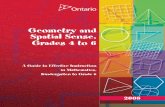Geometry and Spatial Sense, Grades 4 to 6 - The Learning ...thelearningexchange.ca/wp-content/uploads/2017/01/Guide-Geometry... · Geometry and Spatial Sense, Grades 4 to 6 is a practical