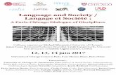 Language and Society / Langage et Société · PDF fileLanguage and Society / Langage et Société : ... Recomposition of urban landscape ... sociolinguistique critique