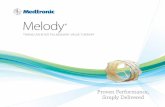 Melody - Medical Technology, Services, and Solutions ... · PDF fileWith Melody® TPV Therapy, ... Cabalka AK, et al. One-year follow-up of the Melody transcatheter pulmonary valve