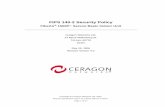 FIPS 140-2 Security Policy - CSRC · PDF fileFIPS 140-2 Security Policy ... connection by special Ceragon’s application (Ceraview). Authorized for Ceraview application users for