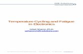 Temperature Cycling and Fatigue in Electronics - · PDF fileTemperature Cycling and Fatigue in Electronics ... Using the previous calculations for each of these glass styles ... Temperature