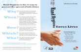 CDC Hand Hygiene Brochure - Centers for Disease Control ... · PDF fileCDC Hand Hygiene Brochure:Layout 1 5/12/08 9:18 PM Page 1 Hand Hygiene is the #1 way to prevent the spread of