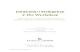 Emotional Intelligence in the Workplacelearninginaction.com/wp-content/uploaded-files/2013/01/EQ_in_the... · Emotional Intelligence in the Workplace A review of how EQ is developed,