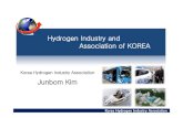 Hydrogen Industry and …Hydrogen Industry and AssociationofKOREAAssociation of KOREA ... laring (380) as Byproduct Hydrogen. The amount of hydrogen for Hydrogen fuel cell vehicles