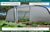 Affordable, strong DIY Greenhouses - · PDF fileAffordable, strong DIY Greenhouses Small Production Units & Garden Tunnels An exciting range of Haygrove’s tunnels satisfying both