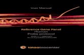 Reference Gene Panel Probe protocol - TATAA · PDF filereference gene using GenEx Standard 7 Reorder information 8 Troubleshooting 9 References ... The Human Reference Gene Panel Probe