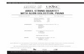 Ariel String Quartet with Alon Goldstein, · PDF filethe riens o chamber music ie erormance e here program notes Divertimento for String Quartet, Op. 14 Erwin Schulhoff (1894-1942)