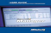 USER GUIDE - mitchellsupport.commitchellsupport.com/docs/manager.pdf · The First Choice of Automotive Professionals USER GUIDE A complete electronic guide to all the features of