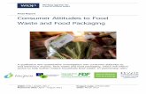 Final Report Consumer Attitudes to Food Waste and Food ... - Consumer attitudes to... · Final Report Consumer Attitudes to Food Waste and Food Packaging ... While we have tried to