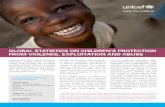 Global StatiSticS on children’S Protection from Violence ... · PDF fileGlobal StatiSticS on children’S Protection from Violence, exPloitation and abuSe This document summarizes