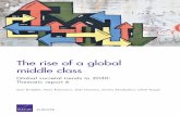 The rise of a global middle class: Global societal trends ... rise of a global middle class Global societal trends to 2030: Thematic report 6 Sam Drabble, Nora Ratzmann, Stijn Hoorens,