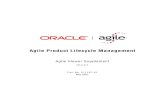 Agile Product Lifecycle Management - Oracle · PDF fileAgile Product Lifecycle Management Agile Viewer Supplement v9.2.2.1 May 2007 Part No. E11107-01