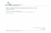 The Federal Rulemaking Process: An Overview · PDF fileThe Federal Rulemaking Process: An Overview Maeve P. Carey, ... policy making, the process of developing and framing rules is