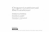Organizational Behaviour - · PDF fileComplementing intuition with systematic study ... of individual behaviour Case ... library Do I have a negative attitude toward working in groups?