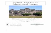 Mérida, Mexico: An Educational Journey rida Booklet.pdf · PDF file3 Christina Amezquita Glendale Elementary Title The Artistic Crossroads of Two Worlds: Discovering Shapes in the