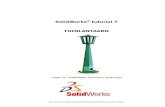 SolidWorks tutorial 7 TUINLANTAARN - 3D Leerlijn · PDF fileSolidWorks 2011, SolidWorks Enterprise PDM, SolidWorks Simulation, SolidWorks Flow Simulation, and eDrawings Professional