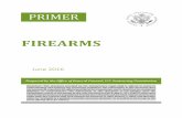 FIREARMS - United States Sentencing Commission · PDF filePrimer on Firearms 1 I. INTRODUCTION The purpose of this primer is to provide a general overview of the major statutes, sentencing