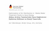 Optimization of Air Distribution in Waste Water Treatment ...tr.germanwaterpartnership.de/fileadmin/pdfs/gwp-veranstaltungen/03... · Optimization of Air Distribution in Waste Water