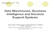 Data Warehouses, Business Intelligence and Decision ...web1.boun.edu.tr/stefan.koch/ism/8_bi.pdf · Data Warehouses, Business Intelligence and Decision ... decision support systems