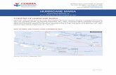 HURRICANE MARIA - CDEMA- Caribbean Disaster  · PDF fileSYNOPSIS OF HURRICANE MARIA ... Consolidation of a longer term assessment beyond the RNAT to include representatives of