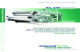 THE INDUSTRY’S MOST POPULAR BELT FILTER PRESS … Brochure 2010.pdf · THE INDUSTRY’S MOST POPULAR. BELT FILTER PRESS HAS NO EQUAL. ... perforated roller in this zone aids ...