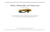 The Wands of Horusnurturersofknowledge.weebly.com/.../7/...horus-english-3rd-edition.pdf · The Wands of Horus Valery Uvarov For the priests and pharaohs of Ancient Egypt the Wands