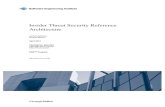 Insider Threat Security Reference Architecture · PDF fileThe Insider Threat Security Reference Architecture ... protection mechanisms secure the data architecture layer, ... Enterprise