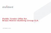Public Tender Offer for Braas Monier Building Group S.A. · PDF filePublic Tender Offer for Braas Monier Building Group S.A. ... This presentation is not for release, ... roof coatings