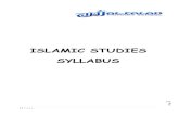 ISLAMIC STUDIES SYLLABUS - Al-Falah Primary School SYLLABUS.pdf · 3 | P a g e e 3 Islamic Studies Syllabus Aims 1. To cultivate in the pupil a reverence for, and a love for Allah,