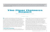 The Floor Flatness Report International - The Floor Flatness...Â Â· discussed in ACI 117.2 Reviewing the report A typical report includes a description of the test surface, ...