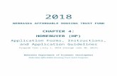 Chapter 4-Homebuyer Application Web view2018. NEBRASKA AFFORDABLE HOUSING TRUST FUND. CHAPTER 4: HOMEBUYER (HP) Application Forms, Instructions, and Application Guidelines. Program