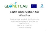 Earth Observation for Weather - HCP  · PDF fileEarth Observation for Weather ... guide of the GEONETCast toolbox plug-in for ILWIS 3.7 ... Link to UCAR weather tutorial