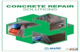 Concrete Repair Solutions - · PDF fileSulphate-resistant shrinkage-compensated fibre-reinforced thixotropic mortar for the repair of concrete Single component sulphate and chloride