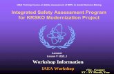 Integrated Safety Assessment Program for KESKO ... · PDF fileIntegrated Safety Assessment Program for KRSKO Modernization Project ... Integrated Safety Assessment Program ... Scenarij