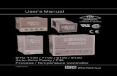 User's ManualUser'sManual - Pro-therm store/BTC9100instruct.pdf · User's ManualUser'sManual ... Table 3.2 PID Adjustment Guide ... programmer or a PC for quick ...
