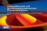 Handbook of Extemporaneous - · PDF fileHandbook of Extemporaneous Preparation A guide to pharmaceutical compounding Edited by Mark Jackson BSc, MPhil, MRPharmS Deputy Director, QCNW/Head