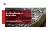 Coal/Gas Feedstock Combination - Gasification & · PDF fileCoal/Gas Feedstock Combination ... Microsoft PowerPoint - Coal-NG Feedstock Combination GTC 14.ppt [Compatibility Mode] Author: