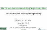 The Oil and Gas Interoperability (OGI) Industry Pilot ... · PDF fileThe Oil and Gas Interoperability (OGI) Industry Pilot Establishing and ... Managed like a true capital project-