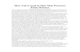 How Chi Is Used In Dim Mak Pressure Point Defence · PDF fileHow Chi is used in Dim Mak Pressure Point Defence ... fundamental rules concerning this as not all the theories used in