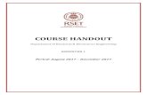 COURSE HANDOUT - Rajagiri School of Engineering & · PDF fileCOURSE HANDOUT Department of Electrical & Electronics Engineering ... 3.3 Tutorials and assignments 40 4 MA101 CALCULUS