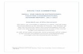 DAVIS TAX COMMITTEE - National Treasury SME Report for Public... · The Davis Tax Committee is advisory in nature, and will make ... business, which the NDP considers will be most