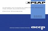 A Guide to Clinical Decision-Making: The PSAP A Guide to Clinical Decision-Making: The PSAP Algorithms, Fourth Edition Pharmacotherapy Self-Assessment Program, ... Treatment algorithm